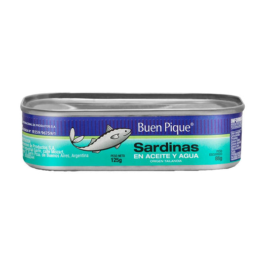SARDINA BUEN PIQUE ACEITE 125 Grs