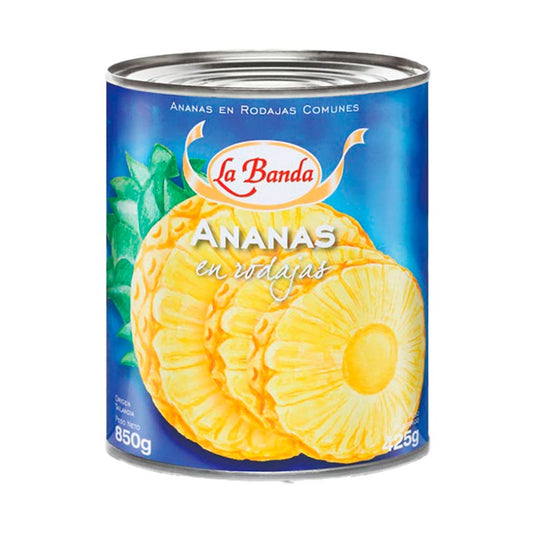ANAN� LA BANDA EN RODAJAS 850 Grs