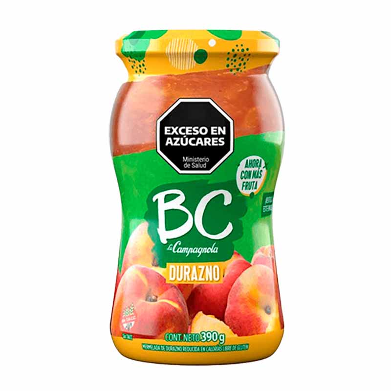 MERM. LIGHT BC DURAZNO 390 Grs