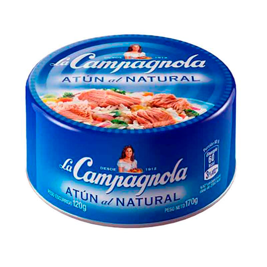 ATUN ENTERO CAMPAGNOLA Natural 170 Grs