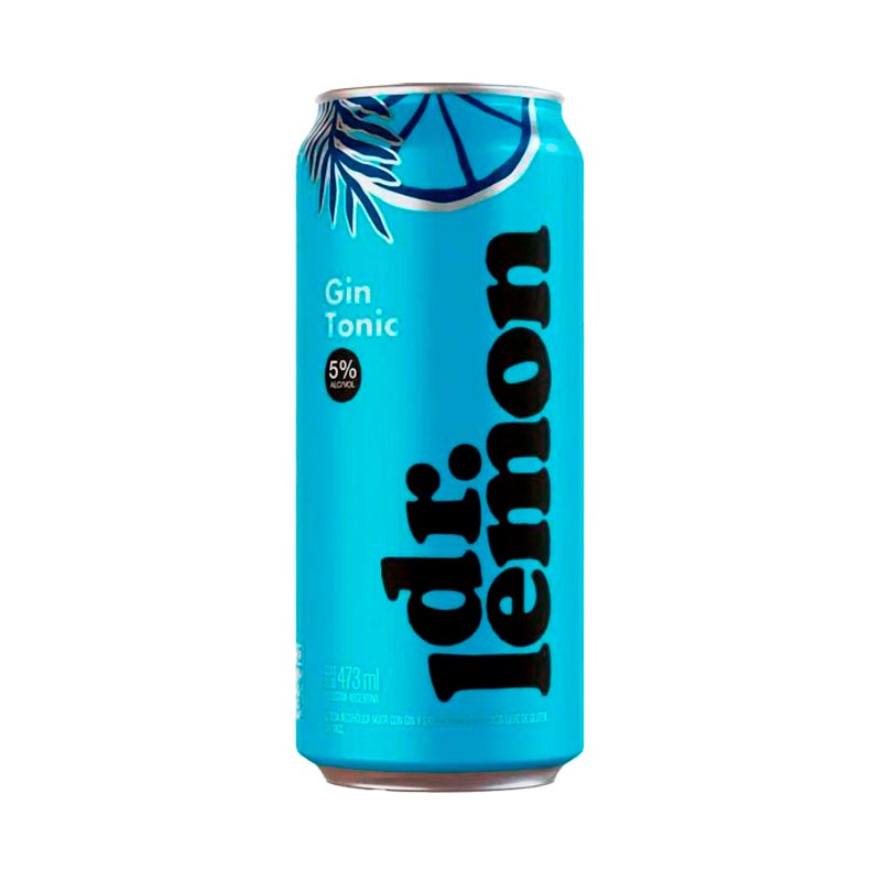 DR.LEMON GIN TONIC LATA 473 CC.