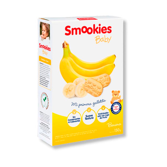 GALLETITA SMOOKIES BABY BANANA 150 Grs