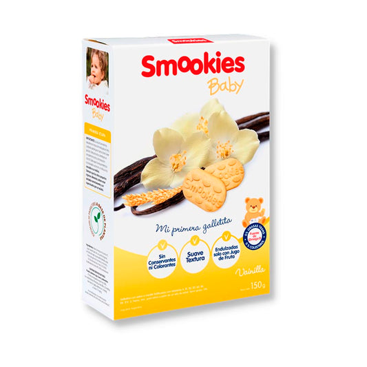 GALLETITA SMOOKIES BABY VAINILLA 150 Grs