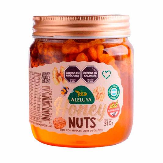 MIEL ALELUYA C/NUECES 310 Grs
