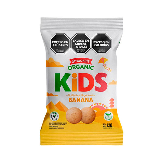 GALLETITA SMOOKIES KIDS BANANA 120 Grs