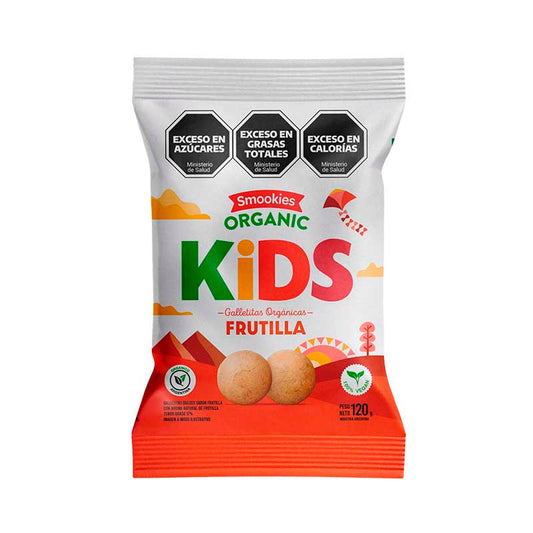 GALLETITA SMOOKIES KIDS FRUTILLA 120 Grs