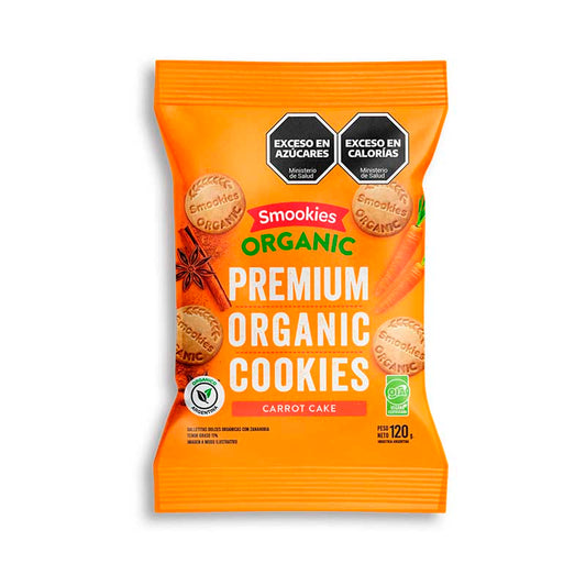 GALLETITA SMOOKIES CARROT CAKE 120 Grs