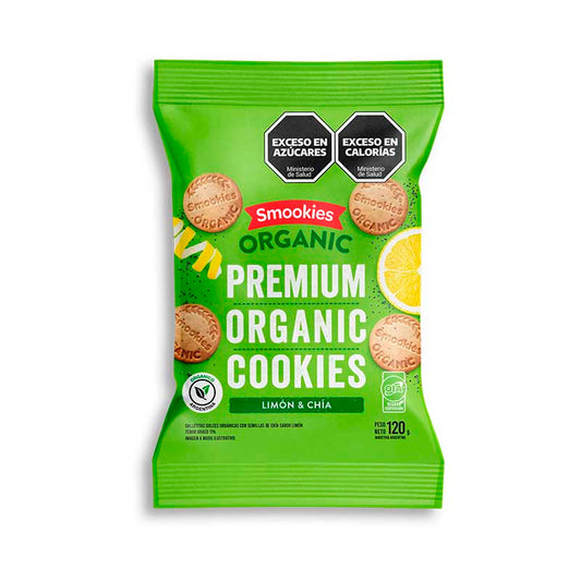 GALLETITA SMOOKIES LIMON Y CHIA 120 Grs