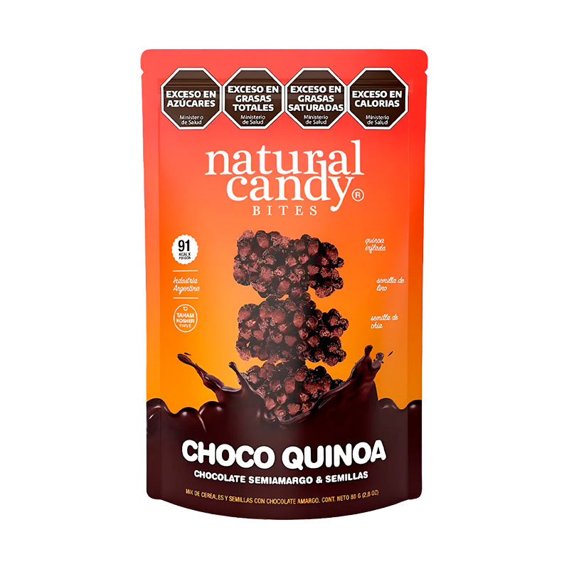 QUINOA NATURAL CANDY SEMIAMARGO 80 Grs