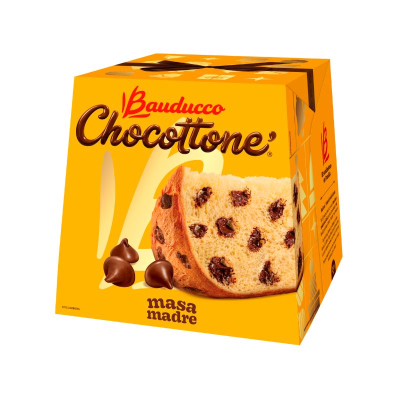 PANETTONE BAUDUCCO C/CHIPS 80 Grs