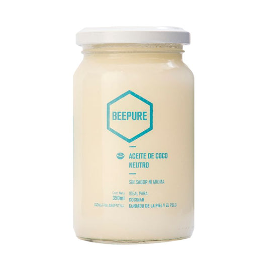 ACEITE COCO BEEPURE 350 ml.