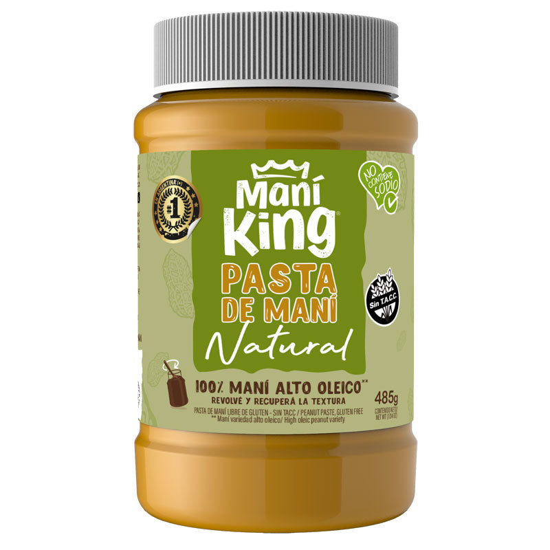PASTA DE MANI MANIKING NATURAL 485 Grs