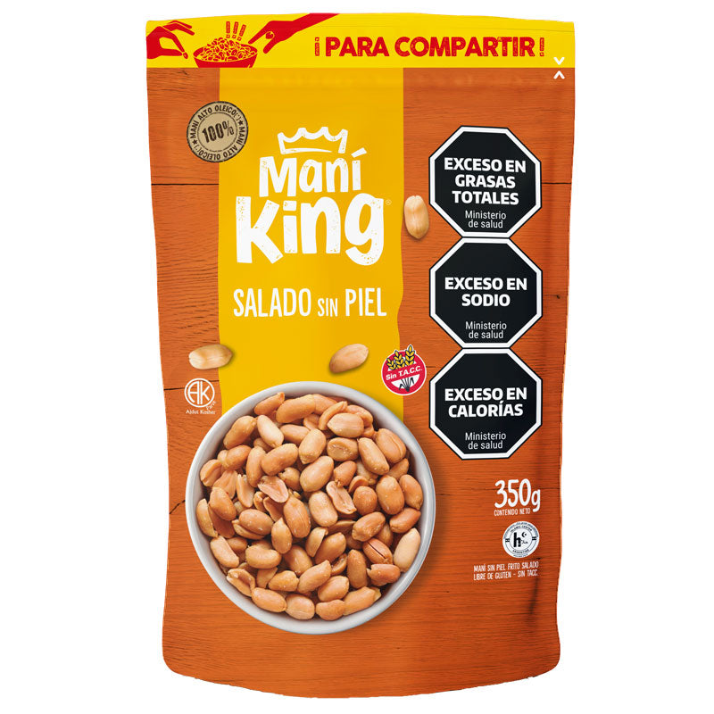MANI FRITO MANIKING SALADO 350 Grs
