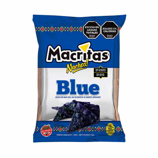 NACHOS MACRITAS BLUE 90 Grs