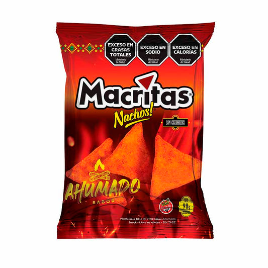 NACHOS MACRITAS AHUMADOS 90 Grs