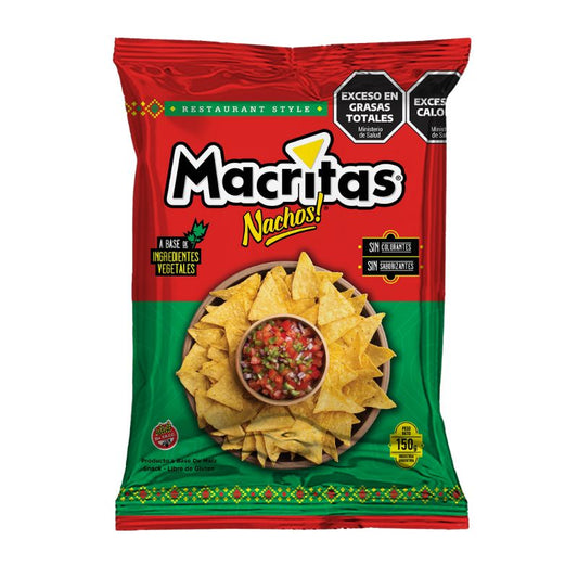 NACHOS MACRITAS ORIGINAL 150 Grs
