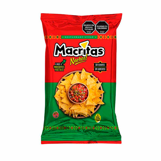 NACHOS MACRITAS REST.STYLE 250 Grs