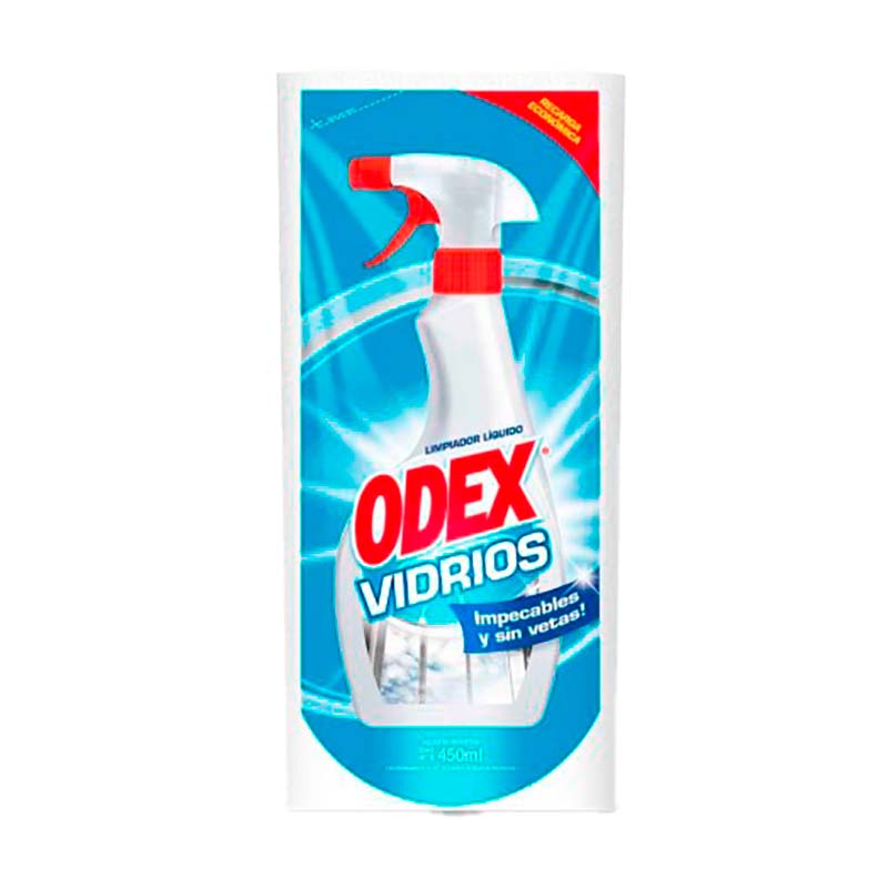 LIMPIADOR ODEX D/P VIDRIOS 450 ml.