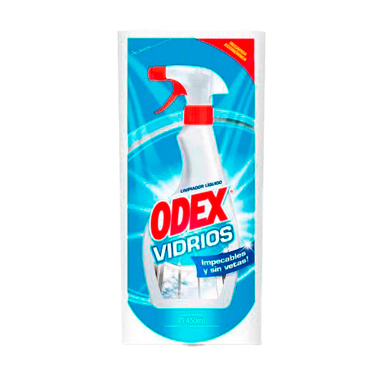LIMPIADOR ODEX D/P VIDRIOS 450 ml.