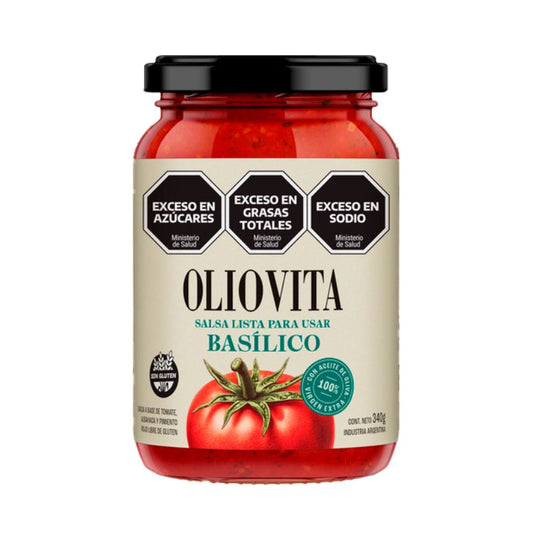 SALSA OLIOVITA BASILICO 340 Grs