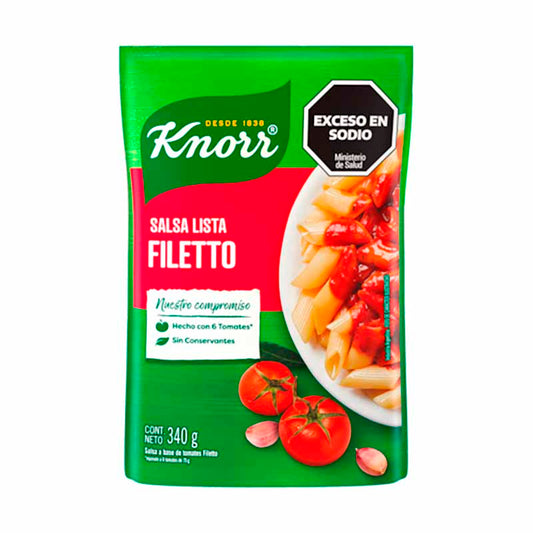 SALSA KNORR FILETTO 340 Grs