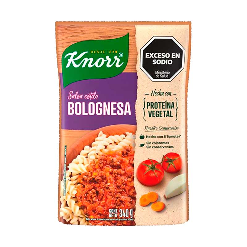SALSA KNORR BOLOGNESA 340 Grs