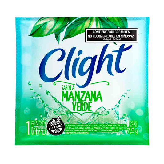 JUGO POLVO CLIGHT MZNA.VERDE 7.5 Grs