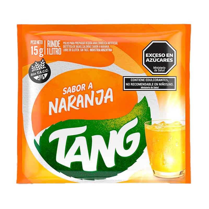 JUGO POLVO TANG NARANJA 18 Grs