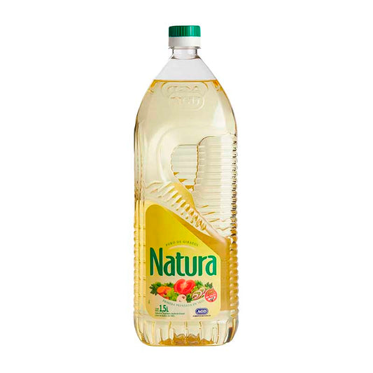 ACEITE NATURA GIRASOL 1.5 Lt.