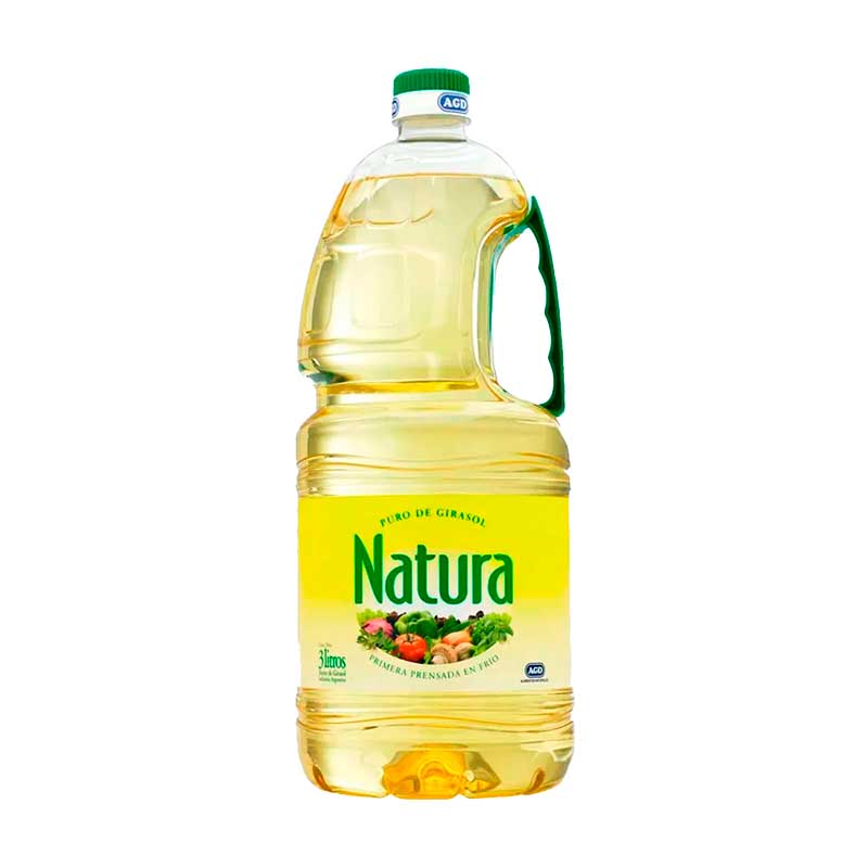 ACEITE NATURA GIRASOL 3 Lt.