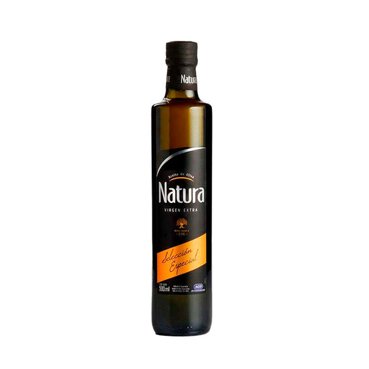 ACEITE OLIVA NATURA ANDINO botella 500 CC.