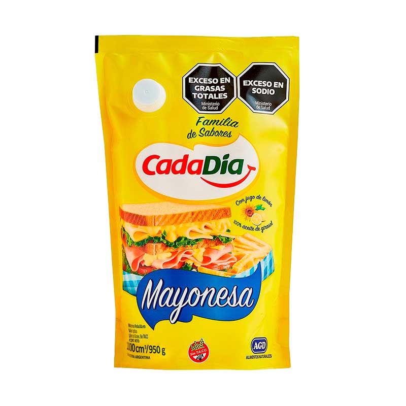 MAYONESA CADA DIA D/P 1 Kgs