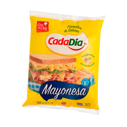 MAYONESA CADA DIA BOLSA 2.9 Kgs