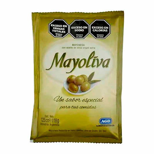 MAYONESA MAYOLIVA SACHET 125 Grs