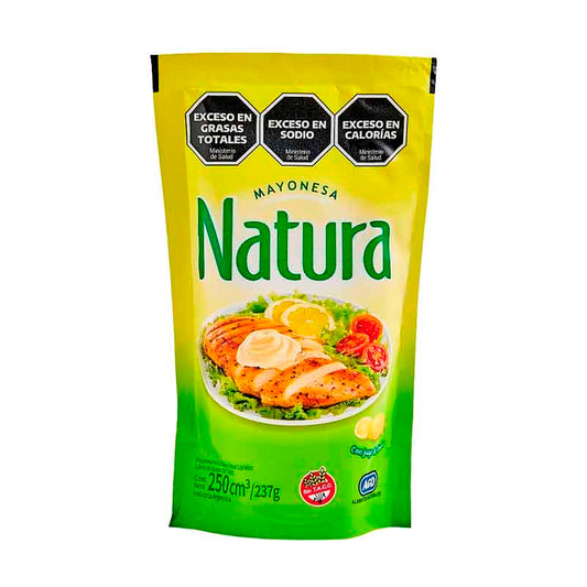 MAYONESA NATURA D/P 250 Grs