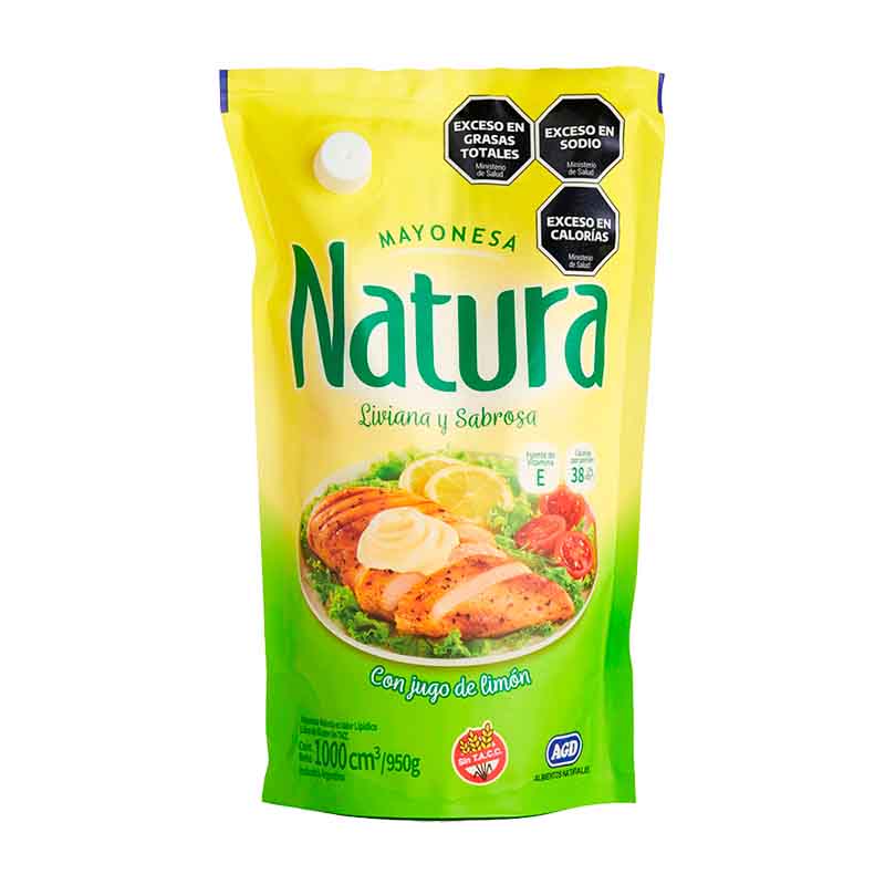 MAYONESA NATURA D/P 1 Kgs