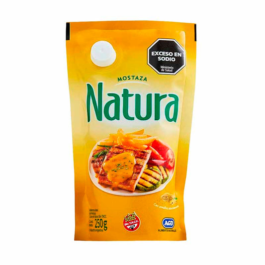 MOSTAZA NATURA D/P 250 Grs