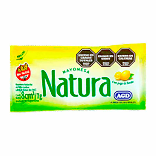 MAYONESA NATURA PORCION 192x8 Grs