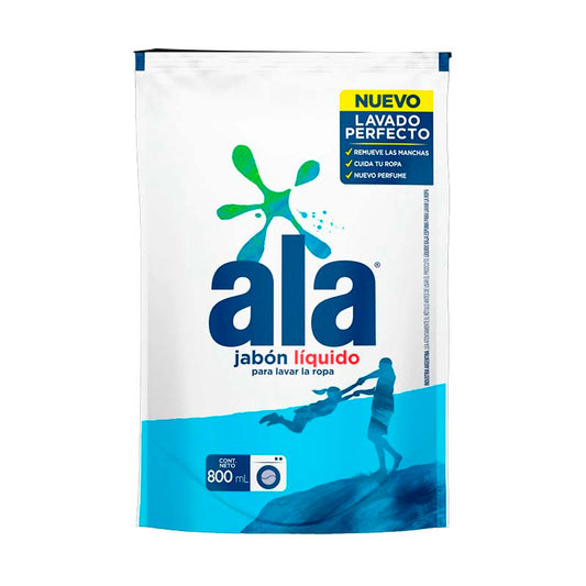 JABON LIQ. ALA D/P 800 ml.