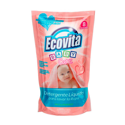 JABON LIQ. ECOVITA BABY CARE 800 ml.