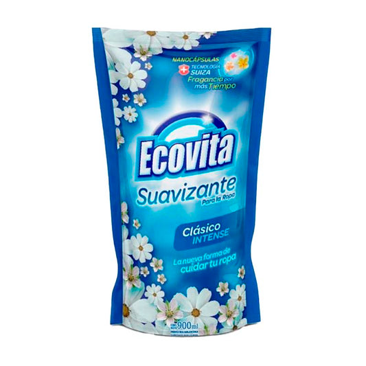SUAVIZANTE ECOVITA INTENSE 900 ml.