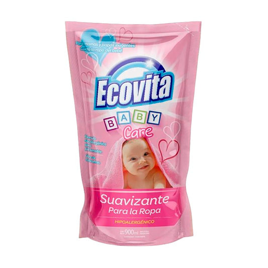 SUAVIZANTE ECOVITA BABY CARE 900 ml.