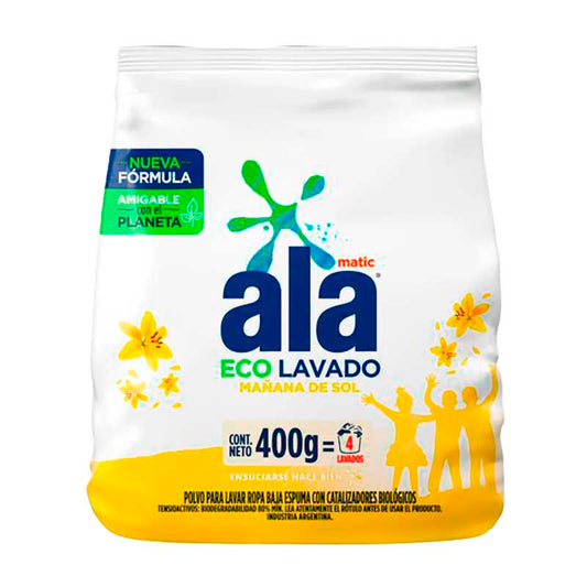 JABON POLVO ALA MA�ANAS SOL 400 Grs