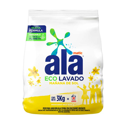JABON POLVO ALA MA�ANAS SOL 3 Kgs
