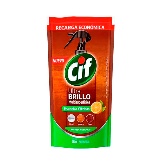 LIMPIADOR CIF ESENCIA D/P 380 ml.
