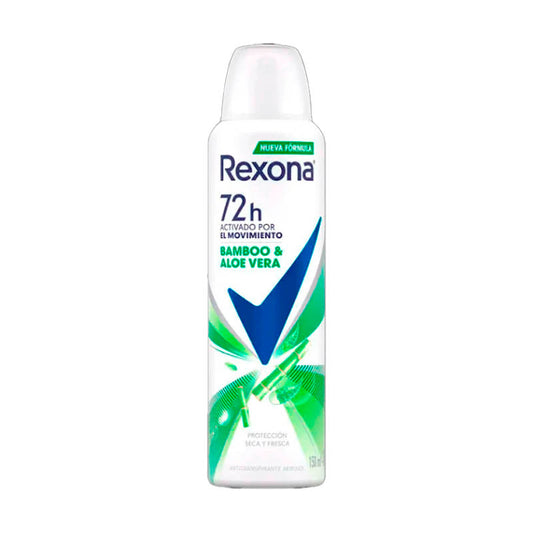 DESODORANTE REXONA WM BAMBOO & ALOE 150 ml.
