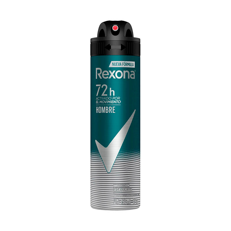 DESODORANTE REXONA MEN HOMBRE 150 ml.