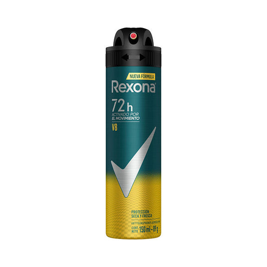 DESODORANTE REXONA MEN V8 150 ml.