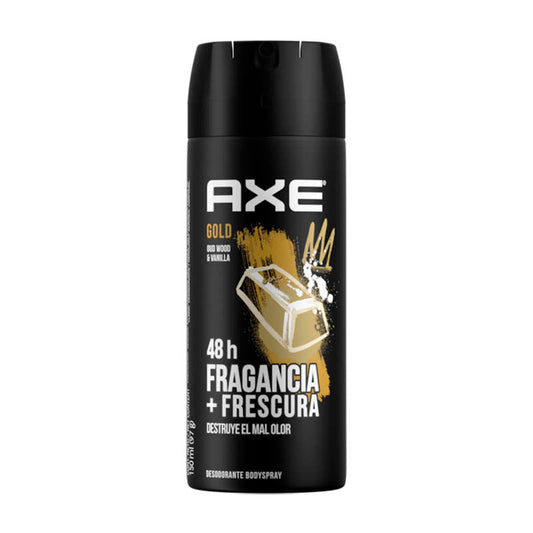 DESODORANTE AXE GOLD VAINILLA 150 ml.