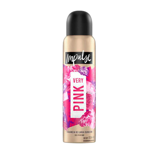 DESODORANTE IMPULSE PINK 150 ml.